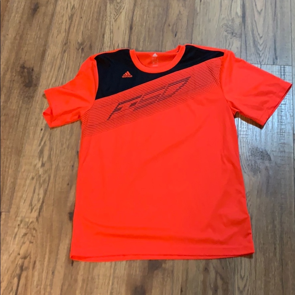 Addis’s workout t shirt